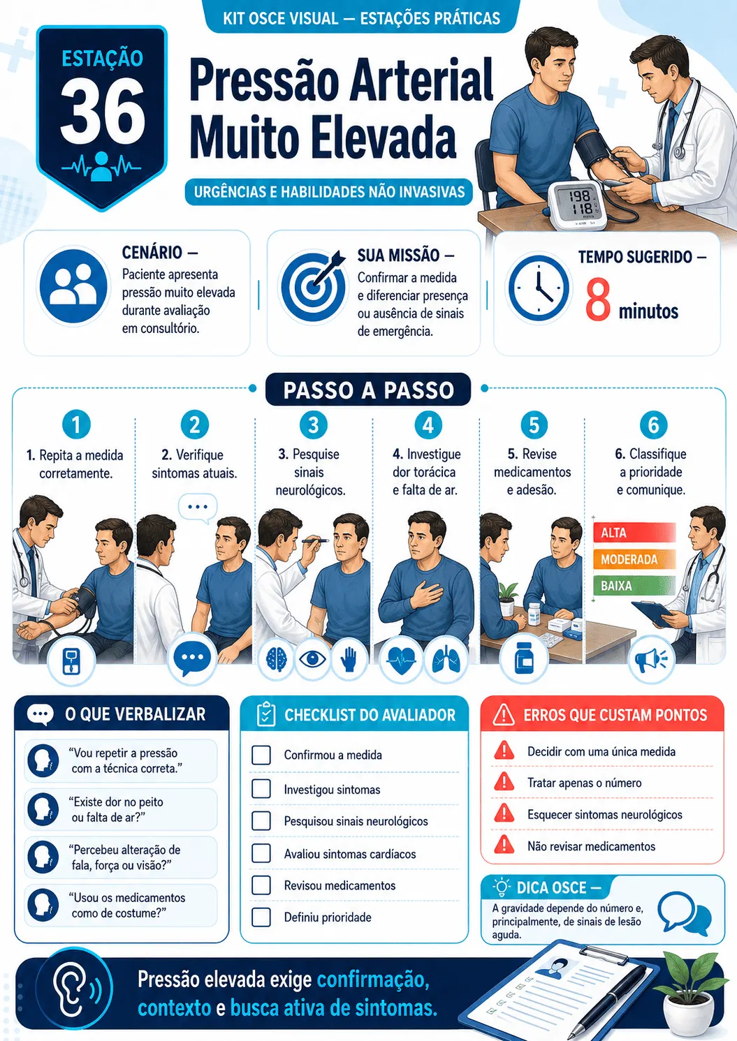 Estação OSCE Visual